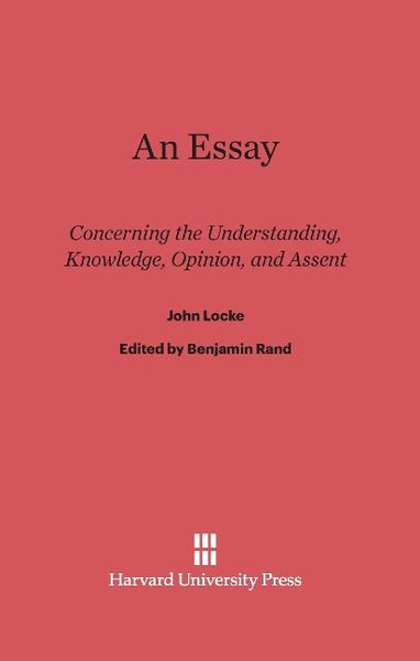 Produktbild: An Essay