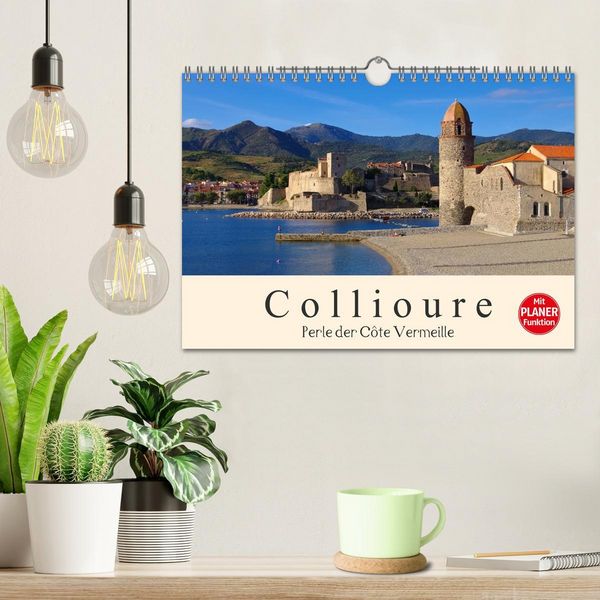 Produktbild: Collioure - Perle der Cote Vermeille (Wandkalender 2026 DIN A4 quer), CALVENDO Monatskalender