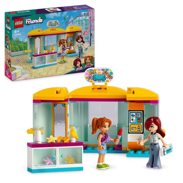 LEGO Friends 42608 Mini-Boutique, Spielzeug-Laden für Mädchen und Jungen