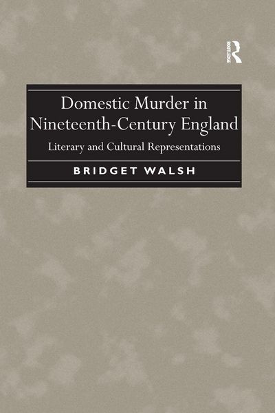 Produktbild: Domestic Murder in Nineteenth-Century England