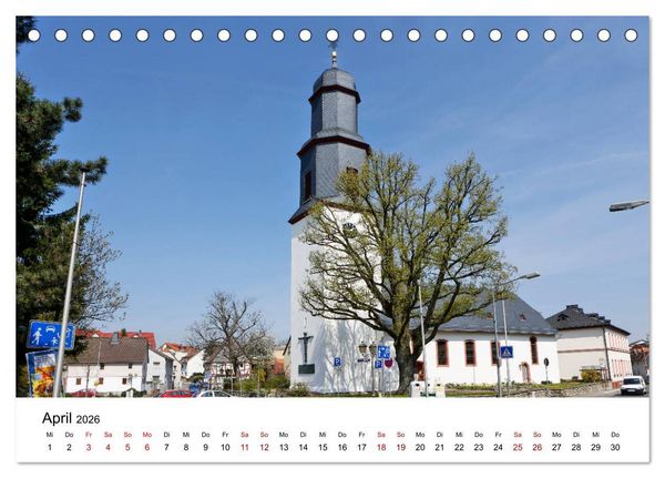 Produktbild: Eschborn vom Taxifahrer Petrus Bodenstaff (Tischkalender 2026 DIN A5 quer), CALVENDO Monatskalender