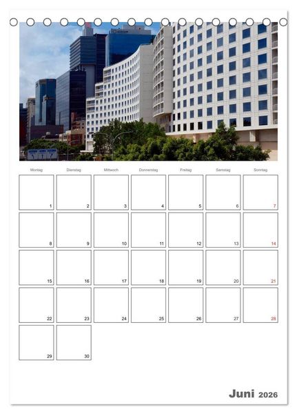 Produktbild: SYDNEY Terminplaner (Tischkalender 2026 DIN A5 hoch), CALVENDO Monatskalender