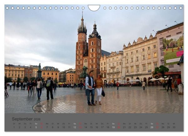 Produktbild: Altst&auml;dte in Polen (Wandkalender 2026 DIN A4 quer), CALVENDO Monatskalender