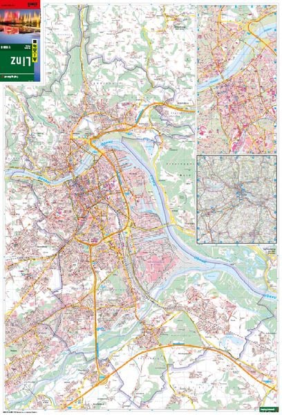 Linz Stadtplan 1 15 000 Freytag And Berndt Buch 978 3 7079 2117 5