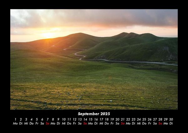 Produktbild: Berge 2025 Fotokalender DIN A3
