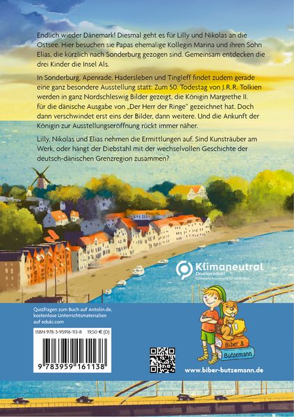 Produktbild: Abenteuer an der s&uuml;dd&auml;nischen Ostsee - Lilly, Nikolas und die verschwundenen Bilder