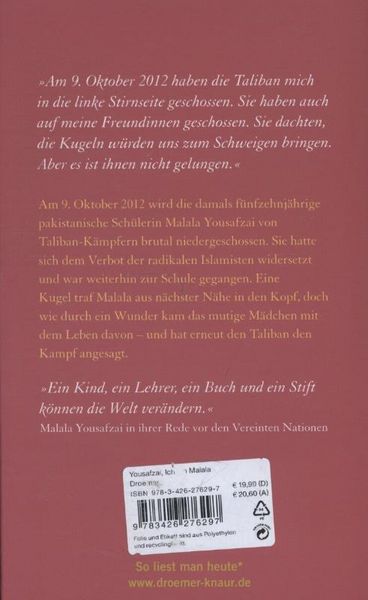 Produktbild: Ich bin Malala