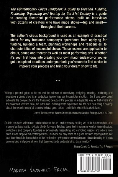 Produktbild: The Contemporary Circus Handbook