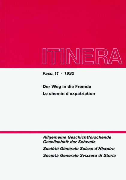 Produktbild: Der Weg in die Fremde /Le chemin d'expatriation
