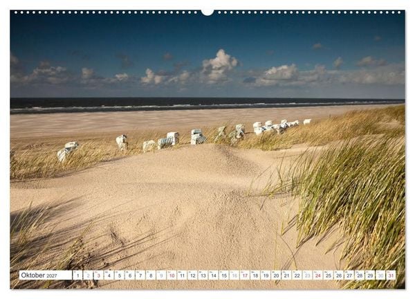 Produktbild: Meerblick - die Nordsee (Wandkalender 2027 DIN A2 quer), CALVENDO Monatskalender