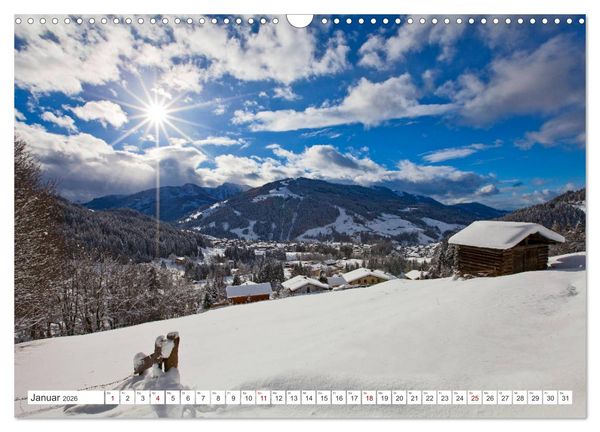 Produktbild: Wagrain Kleinarl im sch&ouml;nen Salzburger Land (Wandkalender 2026 DIN A3 quer), CALVENDO Monatskalender