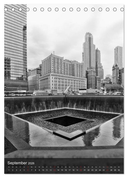 Produktbild: New York - The Big Apple (Tischkalender 2026 DIN A5 hoch), CALVENDO Monatskalender