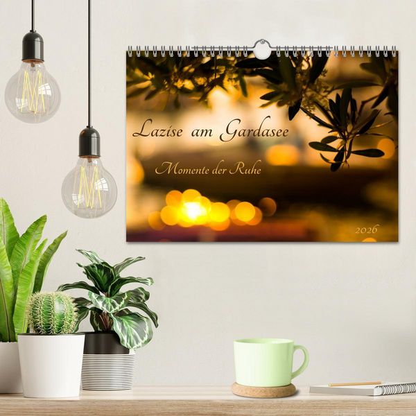 Produktbild: Lazise am Gardasee - Momente der Ruhe (Wandkalender 2026 DIN A4 quer), CALVENDO Monatskalender