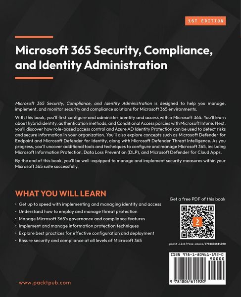 Produktbild: Microsoft 365 Security, Compliance, and Identity Administration