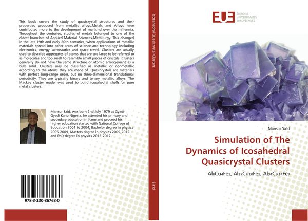Produktbild: Simulation of The Dynamics of Icosahedral Quasicrystal Clusters