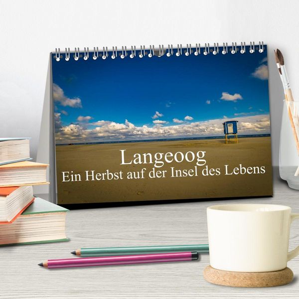 Produktbild: Langeoog &ndash; Ein Herbst auf der Insel des Lebens (Tischkalender 2026 DIN A5 quer), CALVENDO Monatskalender