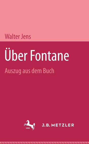 Produktbild: &Uuml;ber Fontane