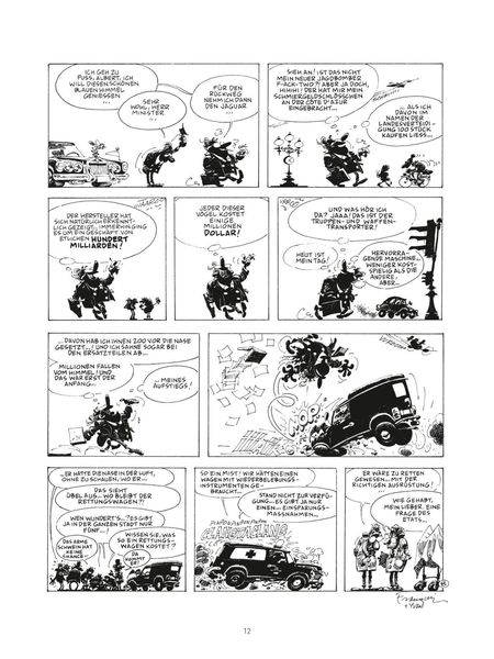 Produktbild: Schwarze Gedanken Gesamtausgabe (Hochwertige Jubil&auml;umsedition 100 Jahre Franquin)