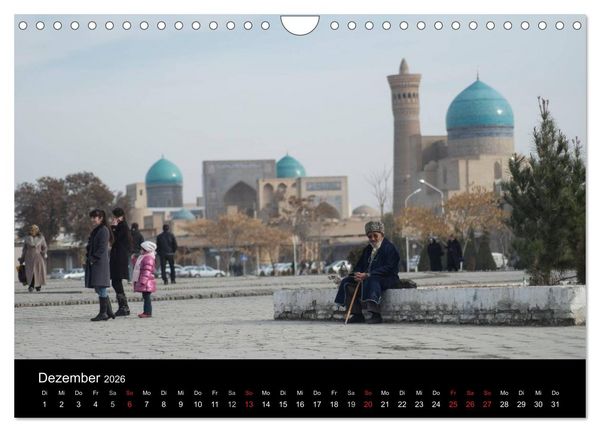 Produktbild: Usbekistan (Wandkalender 2026 DIN A4 quer), CALVENDO Monatskalender