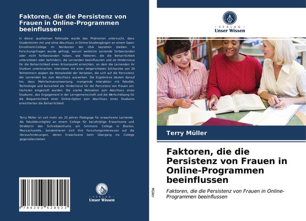 Produktbild: Faktoren, die die Persistenz von Frauen in Online-Programmen beeinflussen