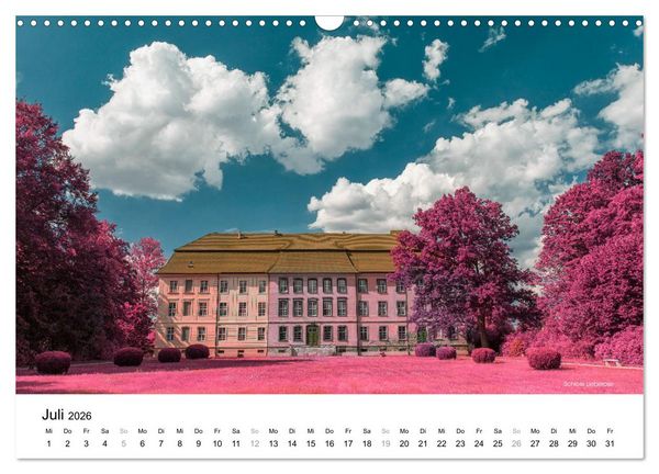 Produktbild: Die Lausitz durch den Infrarotfilter (Wandkalender 2026 DIN A3 quer), CALVENDO Monatskalender