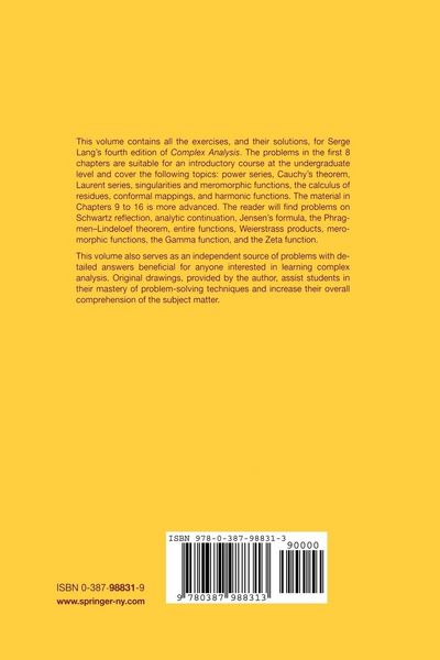 Produktbild: Problems and Solutions for Complex Analysis