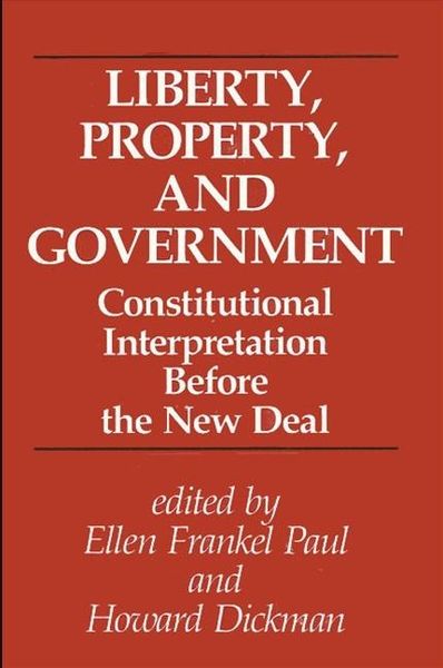Produktbild: Liberty, Property, and Government