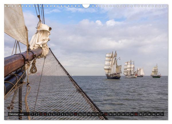 Produktbild: Wilhelmshaven maritim (Wandkalender 2026 DIN A3 quer), CALVENDO Monatskalender
