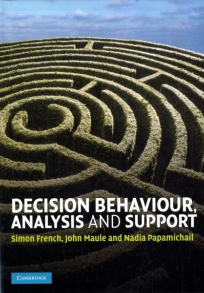 Produktbild: Decision Behaviour, Analysis and Support