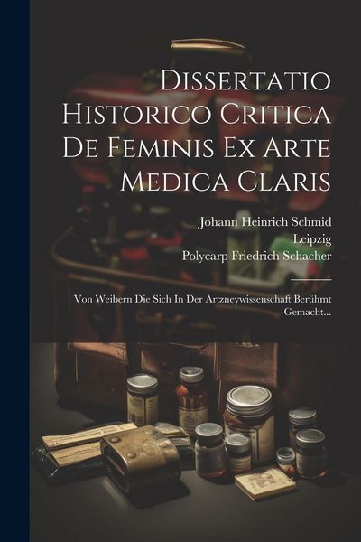 Produktbild: Dissertatio Historico Critica De Feminis Ex Arte Medica Claris: Von Weibern Die Sich In Der Artzneywissenschaft Ber&uuml;hmt Gemacht...