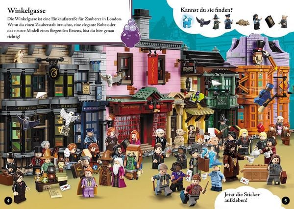 Produktbild: LEGO&reg; Harry Potter&trade; &ndash; Mein magisches Wimmel-Stickerbuch