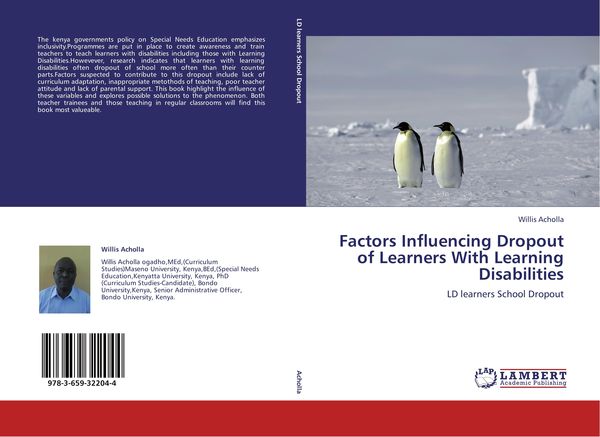Produktbild: Factors Influencing Dropout of Learners With Learning Disabilities