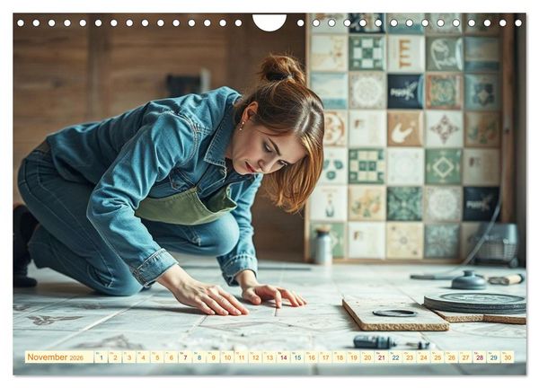 Produktbild: Powerfrauen - Frauen in anspruchsvollen Berufen (Wandkalender 2026 DIN A4 quer), CALVENDO Monatskalender