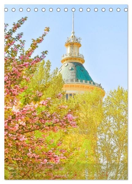 Produktbild: Budapest - Ein malerischer Spaziergang (Tischkalender 2026 DIN A5 hoch), CALVENDO Monatskalender