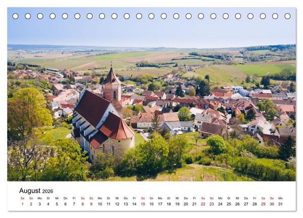 Produktbild: Das Weinviertel im wundersch&ouml;nen Nieder&ouml;sterreich. (Tischkalender 2026 DIN A5 quer), CALVENDO Monatskalender