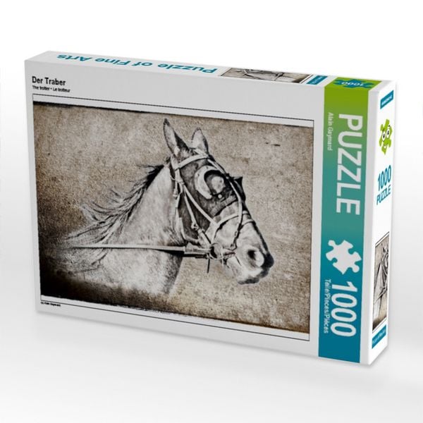 Produktbild: CALVENDO Puzzle Der Traber | 1000 Teile Lege-Gr&ouml;&szlig;e 64x48cm Foto-Puzzle f&uuml;r gl&uuml;ckliche Stunden