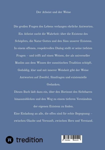 Produktbild: Der Atheist und der Weise