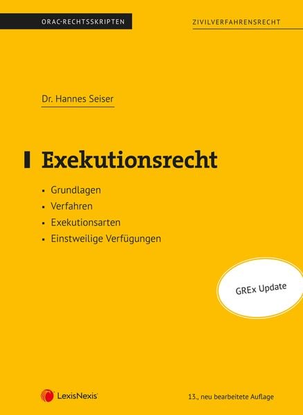 Produktbild: Exekutionsrecht (Skriptum)
