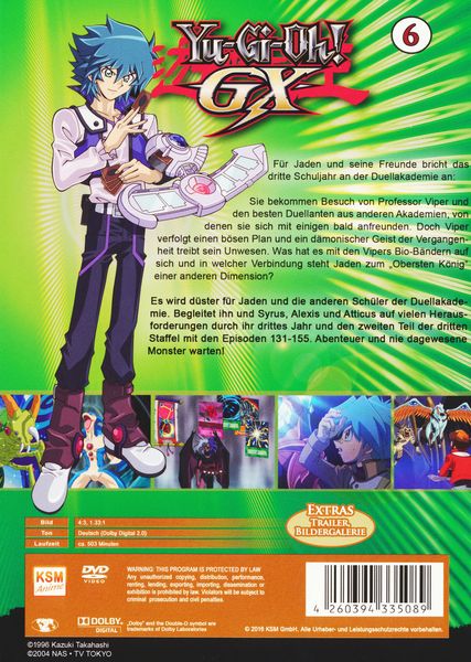 Produktbild: Yu-Gi-Oh! - GX - Staffel 3.2/Episode 131-155 [5 DVDs]