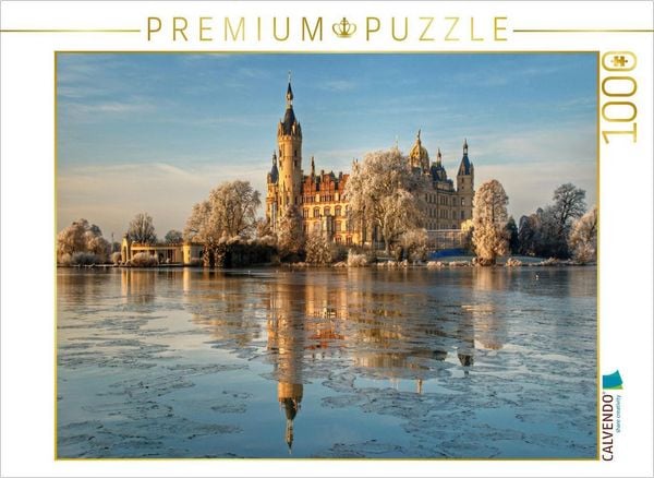 Produktbild: CALVENDO Puzzle Schwerin - UNESCO Weltkulturerbe | 1000 Teile Lege-Gr&ouml;&szlig;e 64x48cm Foto-Puzzle f&uuml;r gl&uuml;ckliche Stunden
