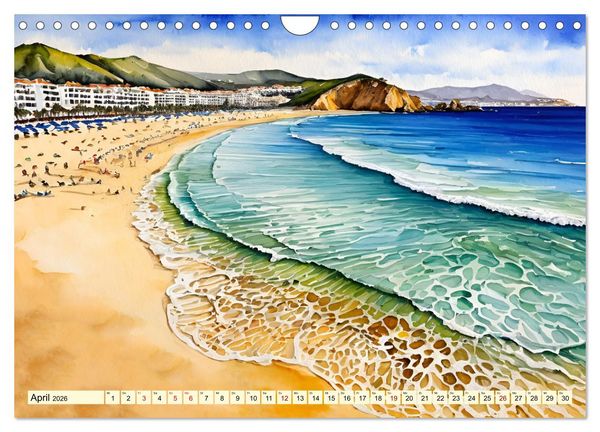 Produktbild: Faszination Spanien (Wandkalender 2026 DIN A4 quer), CALVENDO Monatskalender