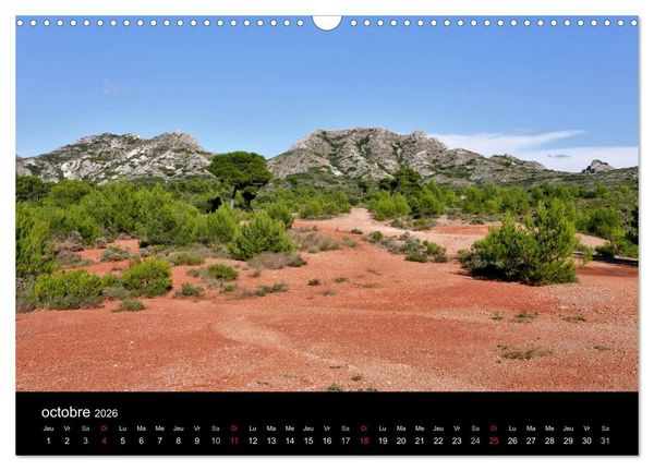 Produktbild: Les Alpilles en Provence (Calendrier mural 2026 DIN A3 vertical), CALVENDO calendrier mensuel