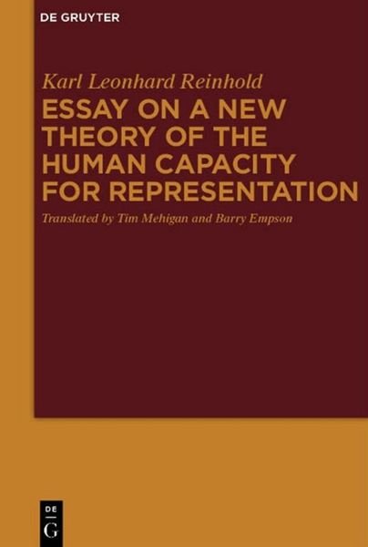 Produktbild: Essay on a New Theory of the Human Capacity for Representation