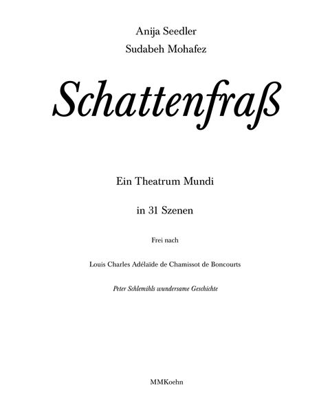 Produktbild: Anija Seedler: Schattenfra&szlig;