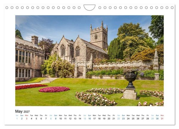 Produktbild: Cornwall - Between Land and Sea (Wall Calendar 2027 DIN A4 landscape), CALVENDO 12 Month Wall Calendar