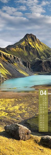 Produktbild: Island Vertikal Kalender 2027