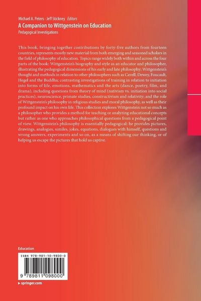 Produktbild: A Companion to Wittgenstein on Education