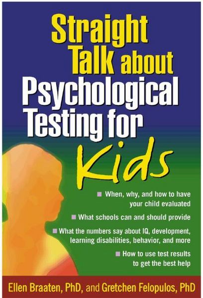 Produktbild: Straight Talk about Psychological Testing for Kids
