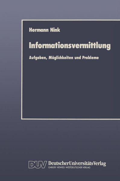 Produktbild: Informationsvermittlung