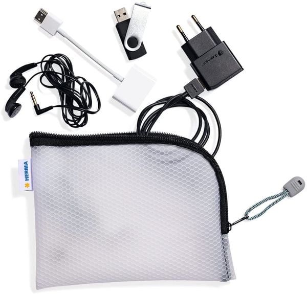 Produktbild: Herma Universaltasche A6 19x14cm schwarz